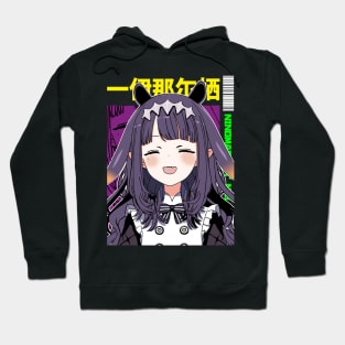 Ninomae Ina'nis Ina Wavy Hair Hoodie